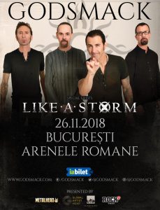GODSMACK in concert la Bucuresti