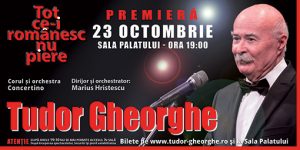 Concert Tudor Gheorghe: „TOT CE-I ROMANESC NU PIERE”
