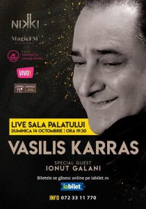 Concert Live Vasilis Karras & Ionut Galani @ Sala Palatului