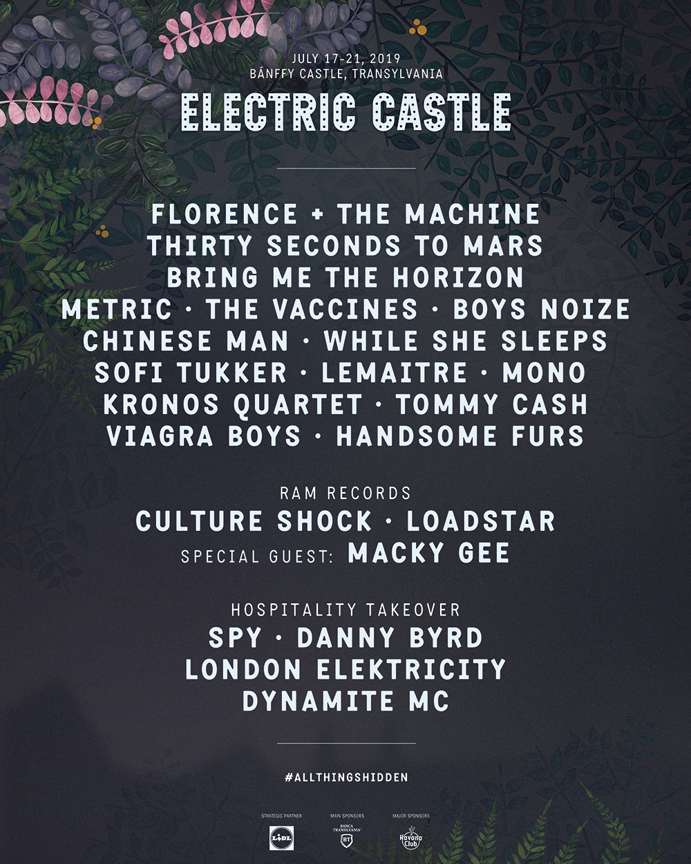 ELECTRIC CASTLE FESTIVAL 2019