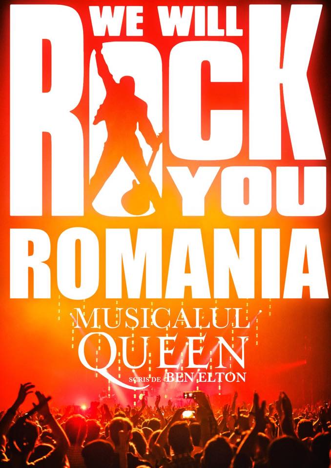 Musicalul Queen – “We Will Rock You”, 10 aprilie 2019 la Sala Palatului